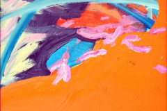 O.T. (Move 1), 2005, Öl auf Maltafel (40 x 50 cm)