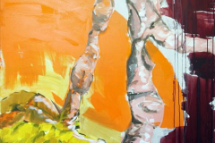 O.T., 1999, Acryl auf Baumwolle (160 x 120 cm)